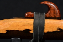 Ziricote Native American Flute, Medicine Man, Low E-4, #F43B